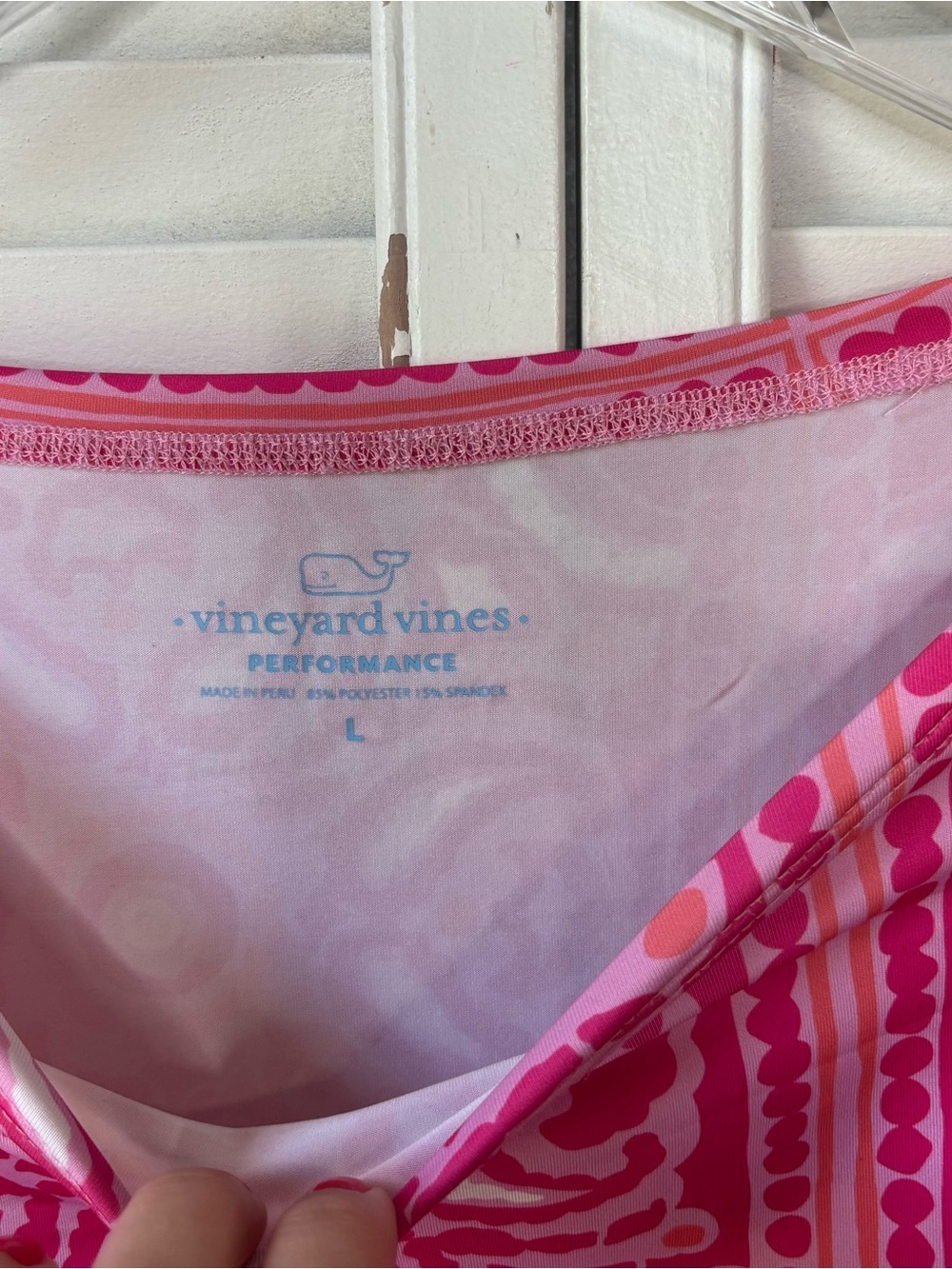 Vineyard Vines Women’s Performance Top Size L Pink - Picture 3 of 7